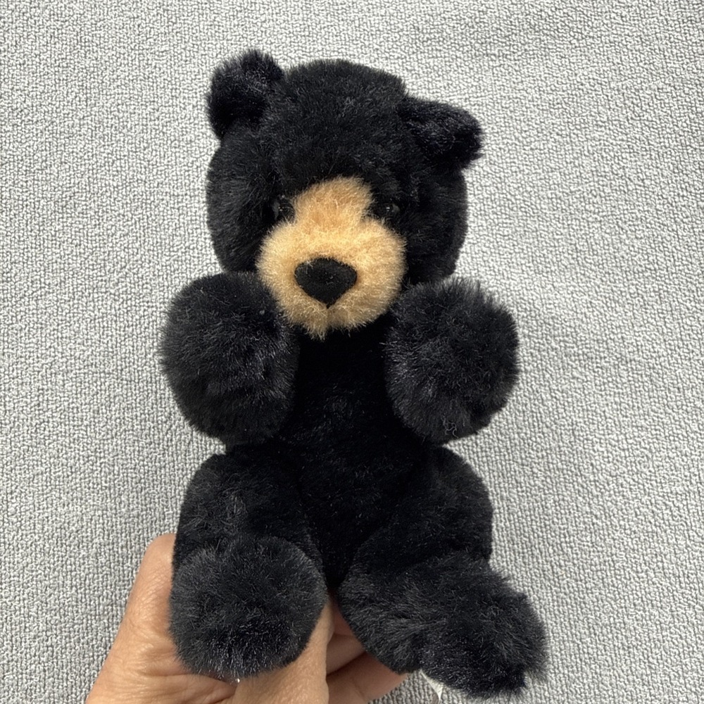 Douglas DLux Black Bear Plush Toy Stuffed Animal